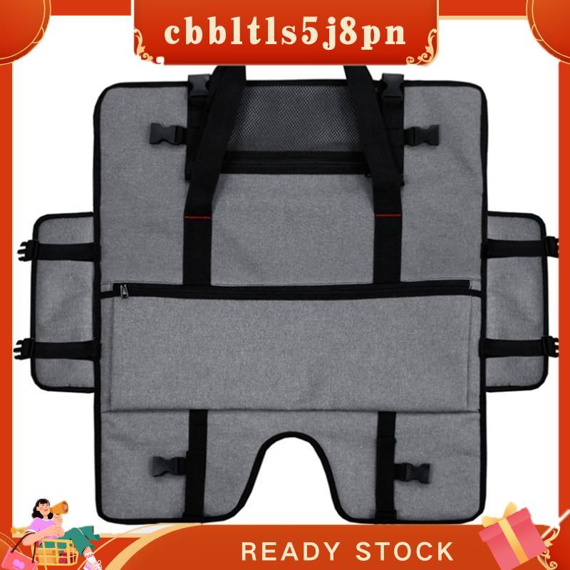 Bolsa de Transporte para Telas Lcd e Monitores de 24 Polegadas , Capa Protetora de Viagem Monitor Cinza