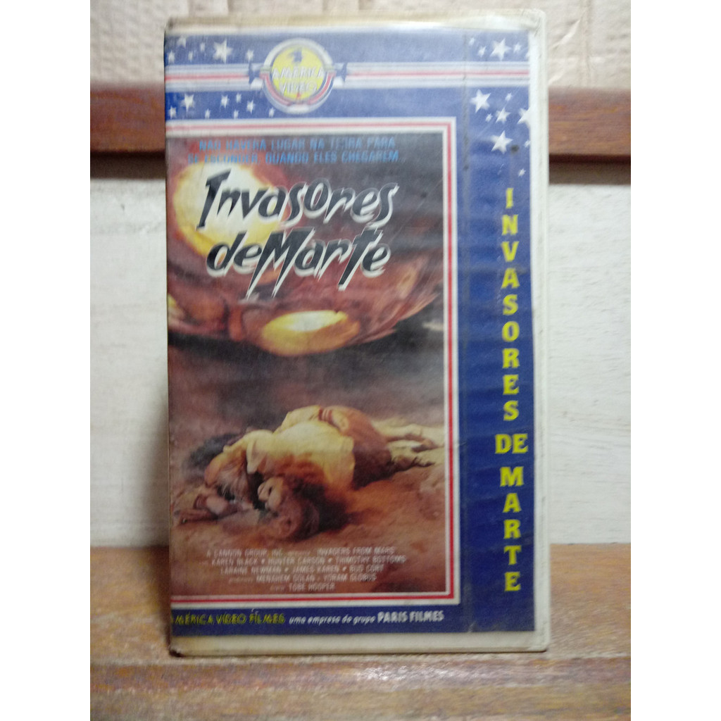 Vhs Invasores De Marte - Karen Black - Hunter Carson