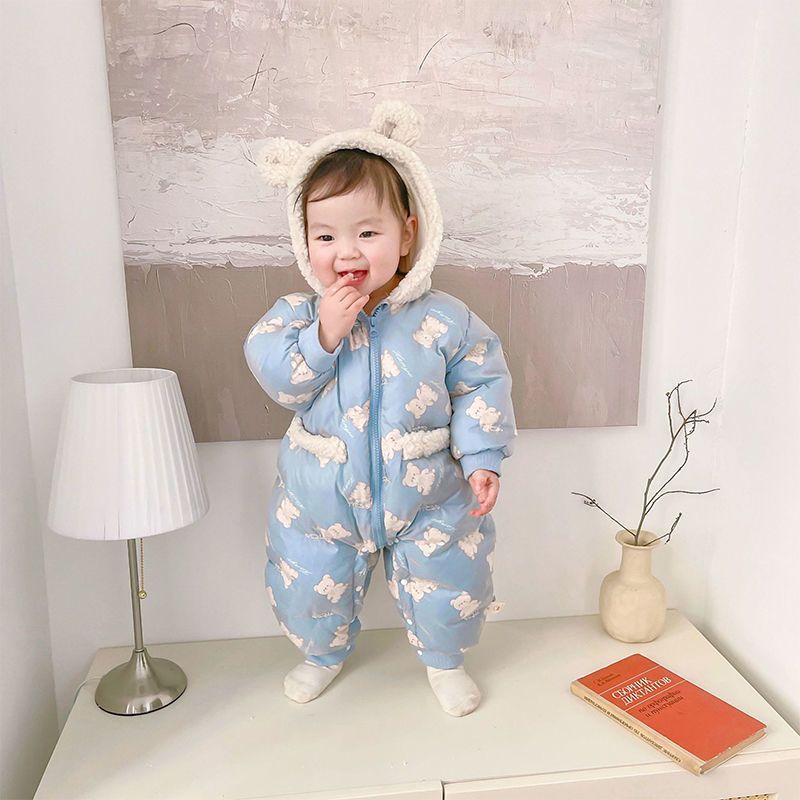 Roupas de passeio roupas de um ano abraço moda bebê Super roupas de inverno bacalhau roupas de inverno bebê bonito roupa