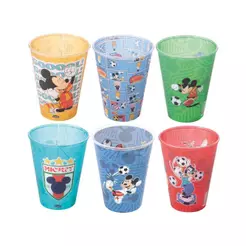 Copo Mickey Futebol 280 ml 1 Peça Sortido Plasútil