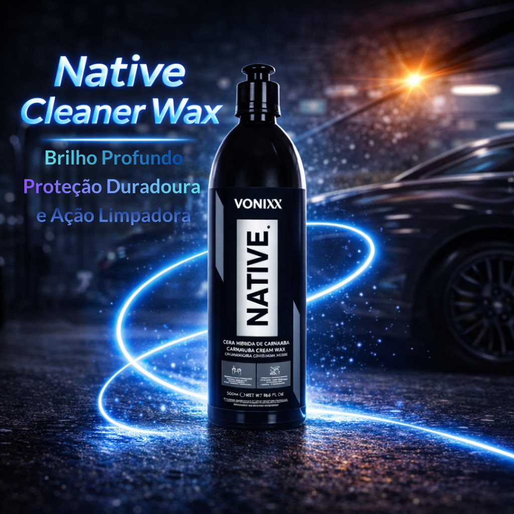 Cera Limpadora Native Cleaner Wax 500ML Vonixx em Oferta na Shopee