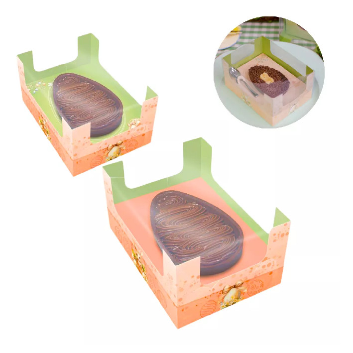 CX OVO DE COLHER ENCANTO 150/250G - COELHINHO ENCANTADO DUPLA FACE - PCT C/ 5 UNIDADES