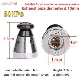 Válvula de Segurança Universal 80KPA para Panelas de Pressão - Limitador de Escape de Substituição para Uso na Cozinha