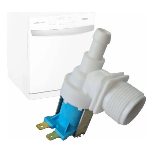 Válvula Agua Entrada Lava Louças Brastemp Ble20 Original Nfe 220v