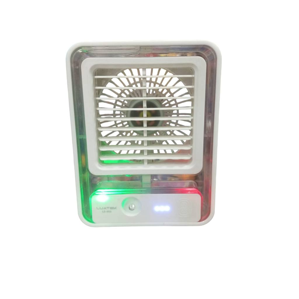 Mini Ventilador Umidificador Portátil De Mesa Ar