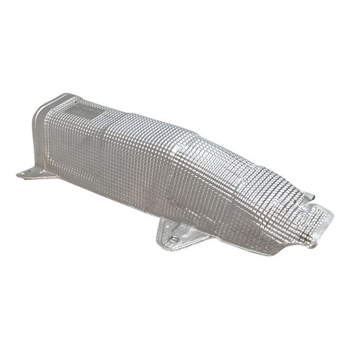 Defletor Calor Escape Intermediario Citroen C4 Vtr 2007 2009