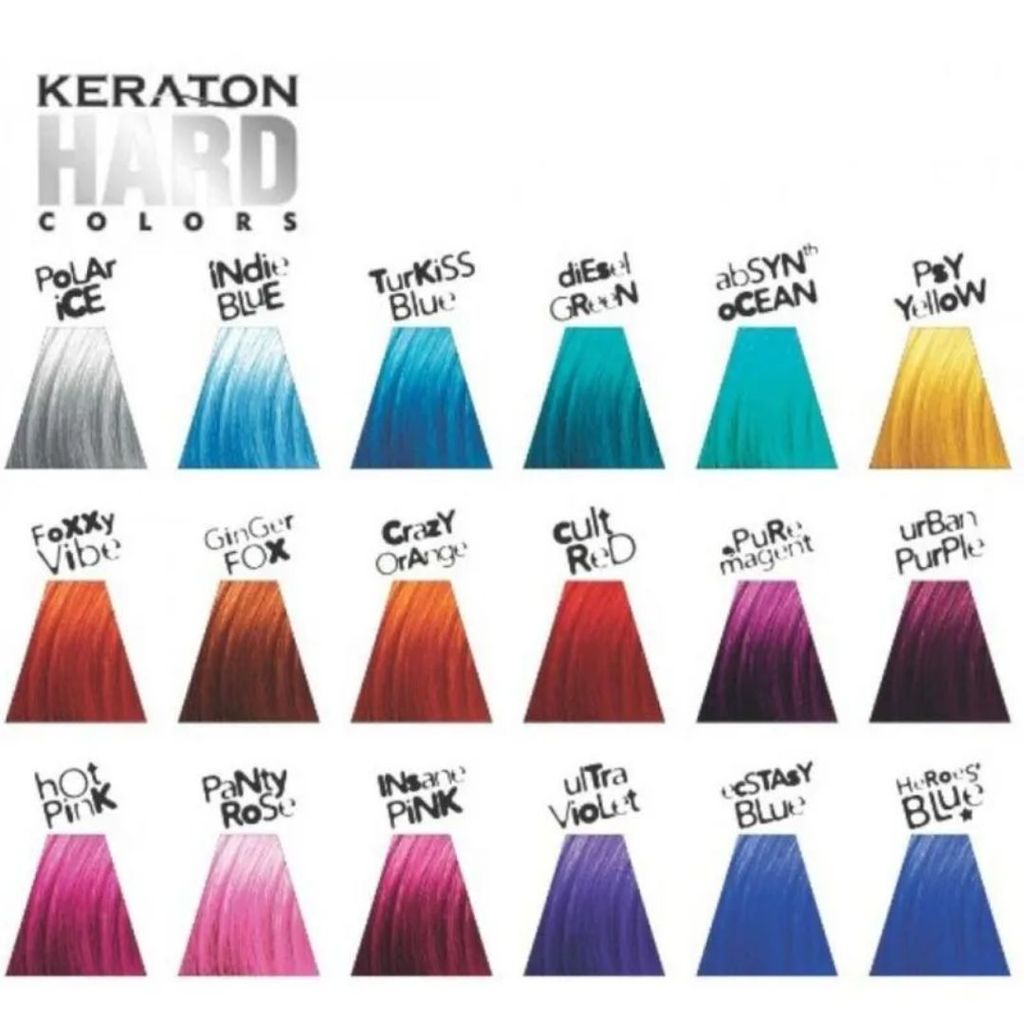 Keraton Hard Color 100g Kert – Tonalizante Vegano Hidratante + Cor Intensa e Brilho Poderoso