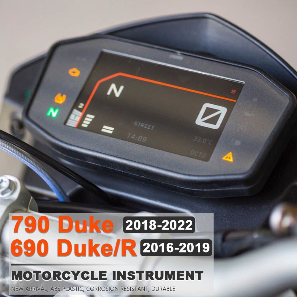 KTM690 790 890 Duke RC ADV Instrumento Caso Capa de instrumento Odômetro Tela de exibição Caso
