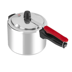 Panela de Pressão Clock Eco Polida com Fechamento Interno - 4,5 litros
