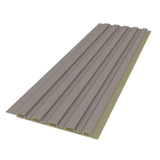 Painel Ripado Modaza WPC Cinza 16,7 x 285 cm em Oferta na Shopee