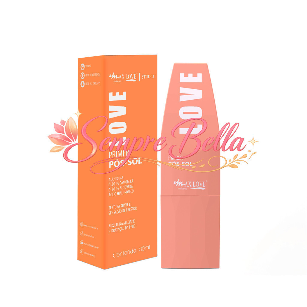 (V)Primer Facial Pós-Sol - Max loveRSAC