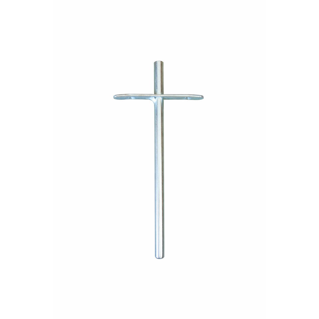 SUPORTE INVISIVEL 20CM GALVANIZADO