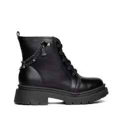 Coturno Infantil Molekinha com Correntes Preto