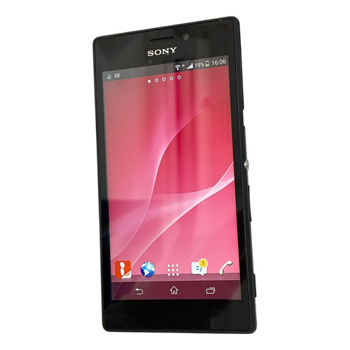 Smartphone Sony Xperia M2 Detalhes Preto