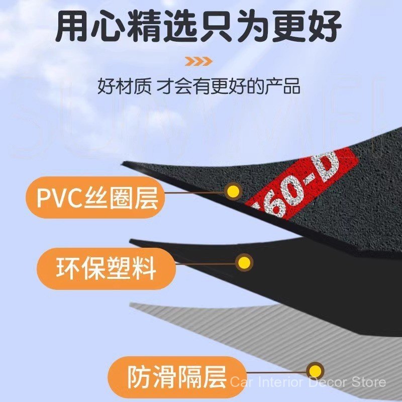 Tapete para os pés Yadi T35 - Tapete para os pés de motocicleta elétrica H-M, acessório especializado à prova d'água par