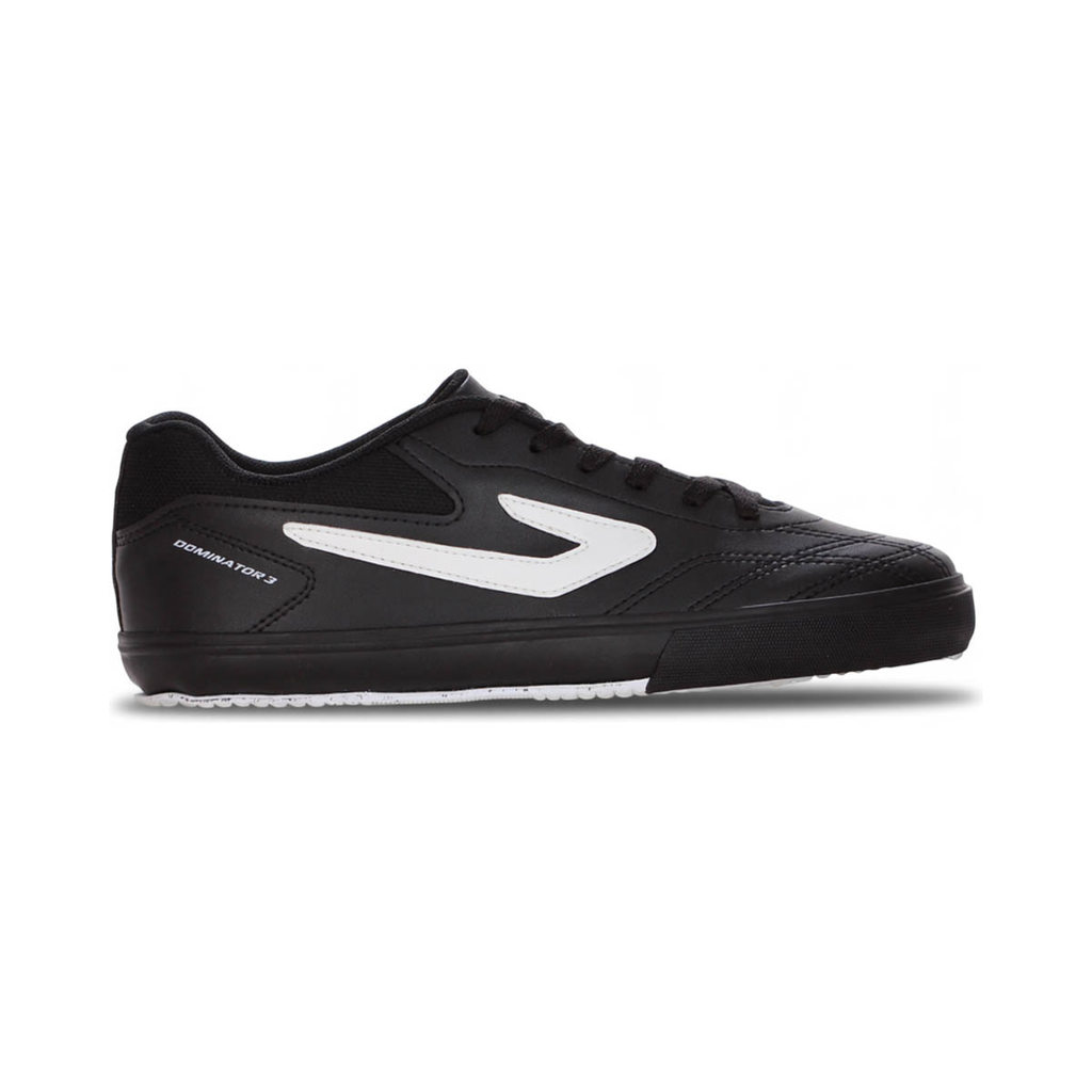 Chuteira Topper Futsal Dominador 3 Preto Branco Masculino