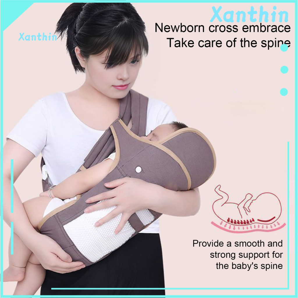 Alça Porta-Bebês Ajustável Para Recém-Nascidos , Ergonômica E Crianças Pequenas-Alças Portáteis Frontais Traseiros Infantis Ba