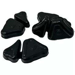 Bucha Da Coroa Coxim 4 Peças P/Moto Honda Biz 125 Biz 110 06 Até 24 Borracha Nitrica