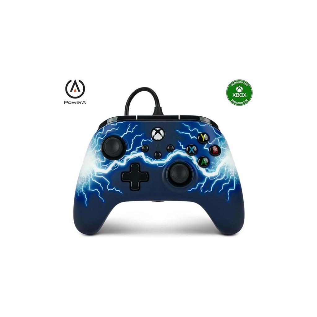 Controle com Fio para Xbox e PC Azul XBGP0190-01