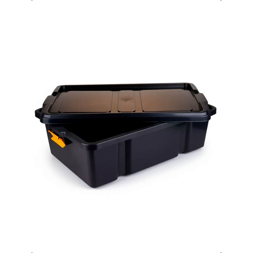 Caixa Organizadora 29L Multiuso Premium C/ Rodinha e Travas
