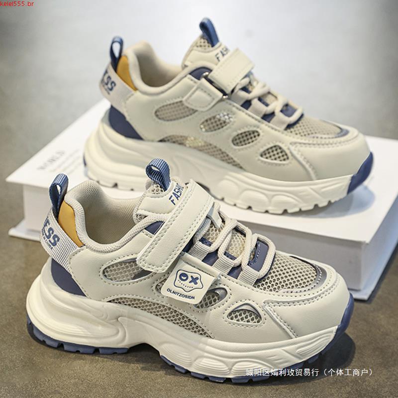 tênis infantil masculino kit tênis infantil masculino Meninos sapatos tênis 2024 novo outono inverno crianças correndo
