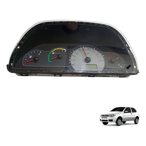Painel Instrumentos Velocímetro Fiat Uno Palio 2008 2015 Preto