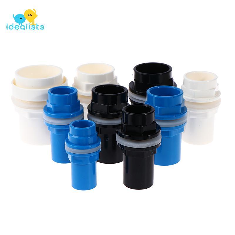 Idealistas 20-50mm Conectores De PVC Engrossar Tubo De Tanque De Peixes Adaptador De Drenagem De Jardim