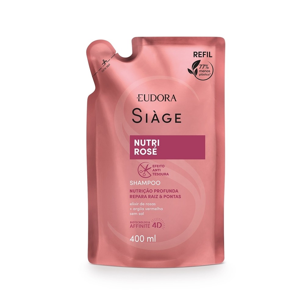 Imagem Eudora Refil Siàge Nutri Rosé Shampoo 400ml