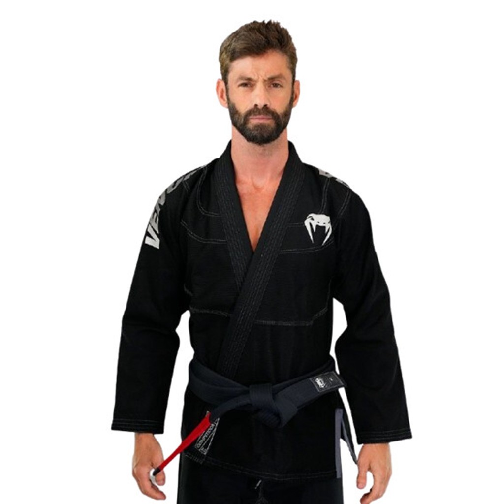 Kimono Venum Jiu Jitsu Competidor Original 100% Algodão JJB Preto em Oferta na Shopee