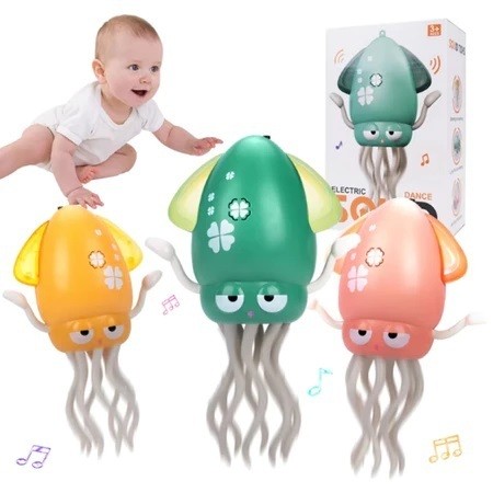 brinquedo Polvo Lula Dançante Brinquedo Musical Luz Som Infantil