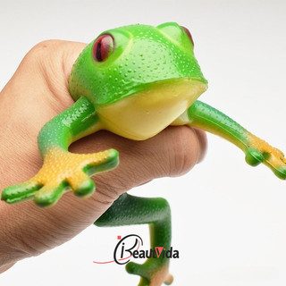 Sapo Modelo Ornamentos Simulação Brinquedos Surto De Borracha Macia Sapo Criativo Brinquedos Complicados