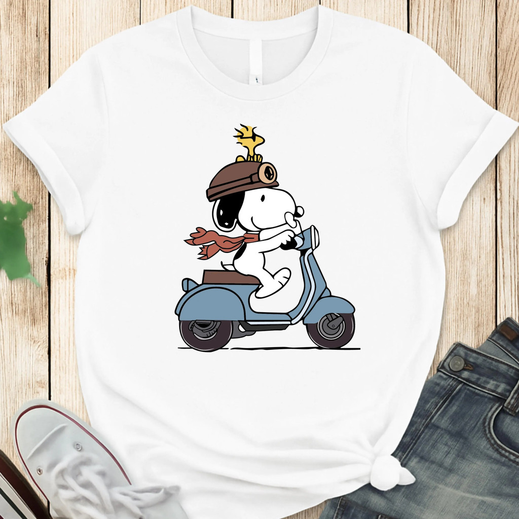 [Camiseta Premium Algodão Puro]LA Plus Personalised Snoopy Shirt, Snoopy Shirt,custom Tee, Cute Summer Holiday Trip 2026
