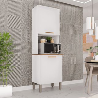 Paneleiro Torre Quente 2 Portas Bella Branco em Oferta na Shopee