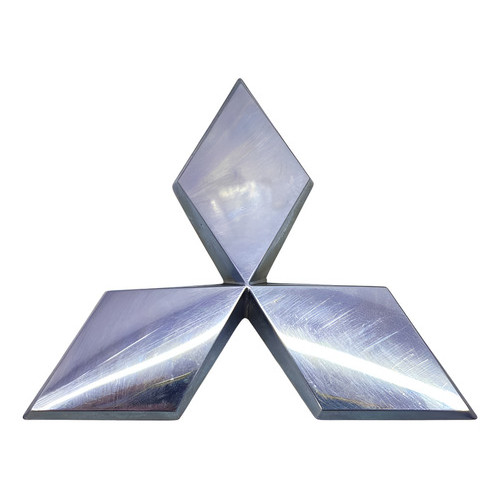 Emblema Tampa Traseira Mitsubishi Asx 2011/2015 49013 Cinza