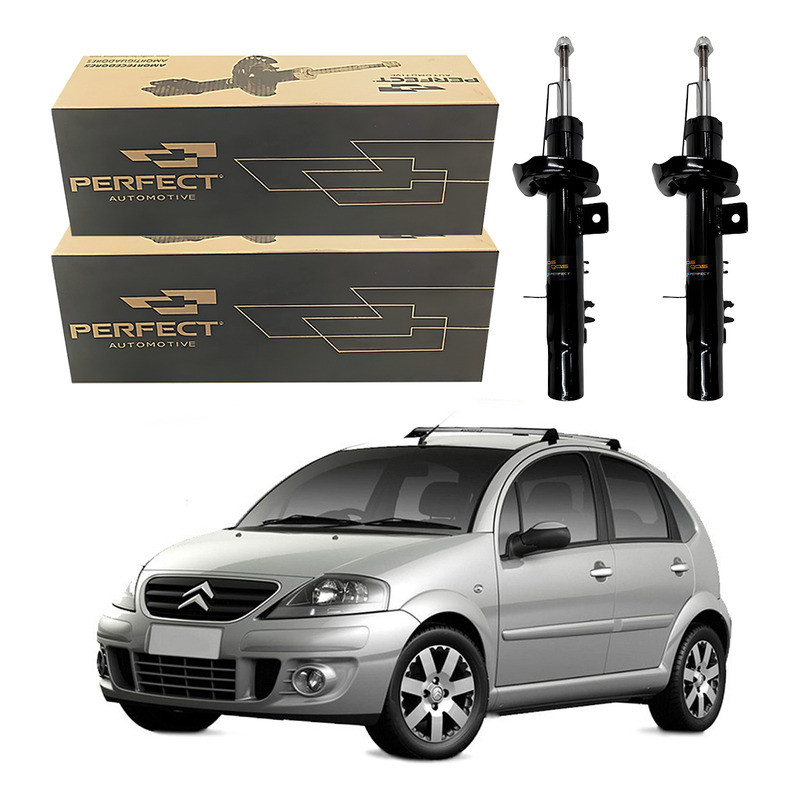 Par Amortecedor Dianteiro C3 1.4 1.6 2003 A 2012 em Oferta na Shopee