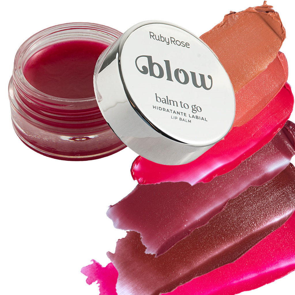 HIDRATANTE LABIAL BALM TO GO - BLOW - RUBY ROSE em Oferta na Shopee