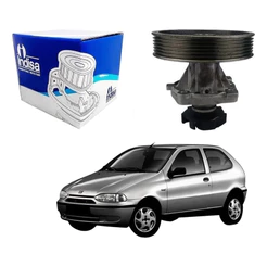 Bomba Dagua Indisa Fiat Palio 1.0 8v 1998 A 2000