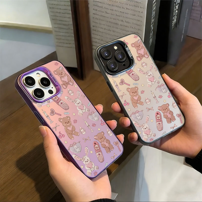 Capa Anti Impacto Para Samsung A26 A25 A27 A07 A05 A35 A55 A54 A24 A34 A23 A24 A53 Fosco Cute Nostalgia