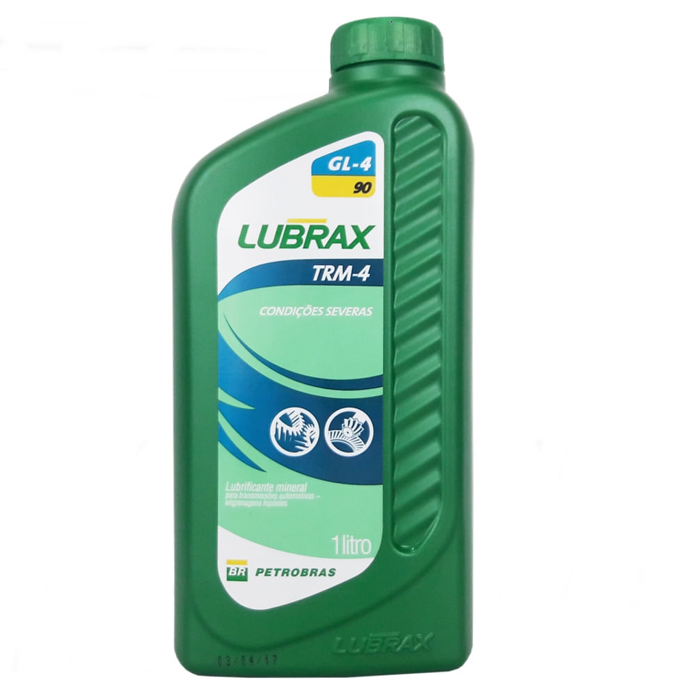 Óleo Lubrificante Mineral Monoviscoso Petrobras Lubrax TRM-4 para Transmissões Hipóides Api GL-4/90 - 1L em Oferta na Shopee