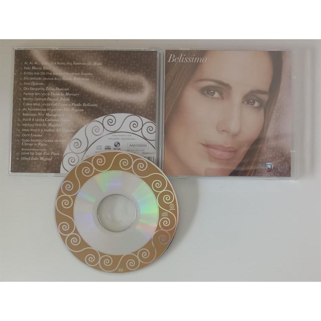 CD VÁRIOS ARTISTAS BELÍSSIMA - TRILHA NOELA