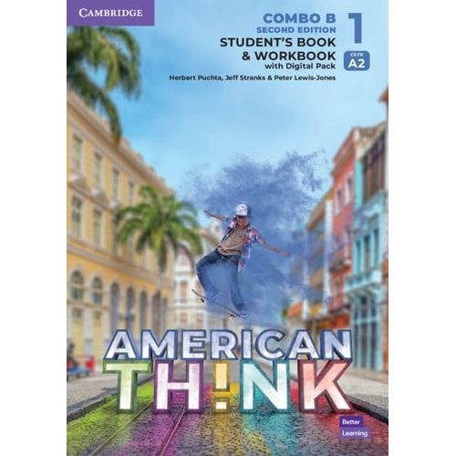 Think Level 1 Student's Book And Workbook With Digital Pack Combo B American English de Herbert Pucht... 7812109