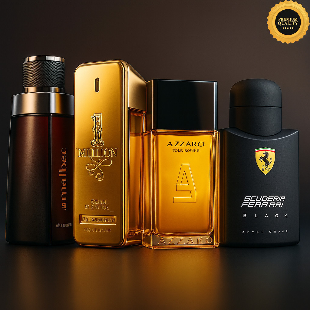 04 Fragrâncias Masculino Importado Alta Fixação Essência Concentrada REFIL EM SPRAY Perfume em Oferta na Shopee