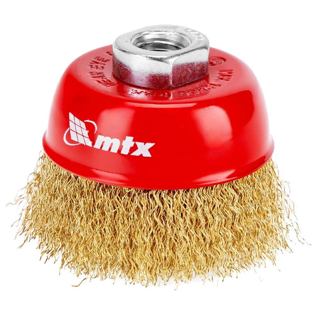 Escova de aço tipo copo ondulada 3pol - 746049 MTX