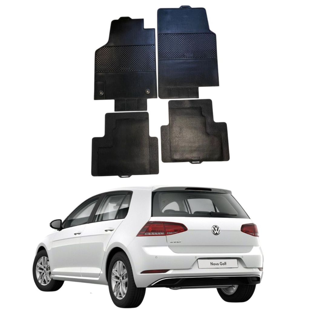 Tapete Vw Golf 2015 A 2020 Stratus 100% Borracha Borcol