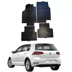 Tapete Vw Golf 2015 A 2020 Stratus 100% Borracha Borcol