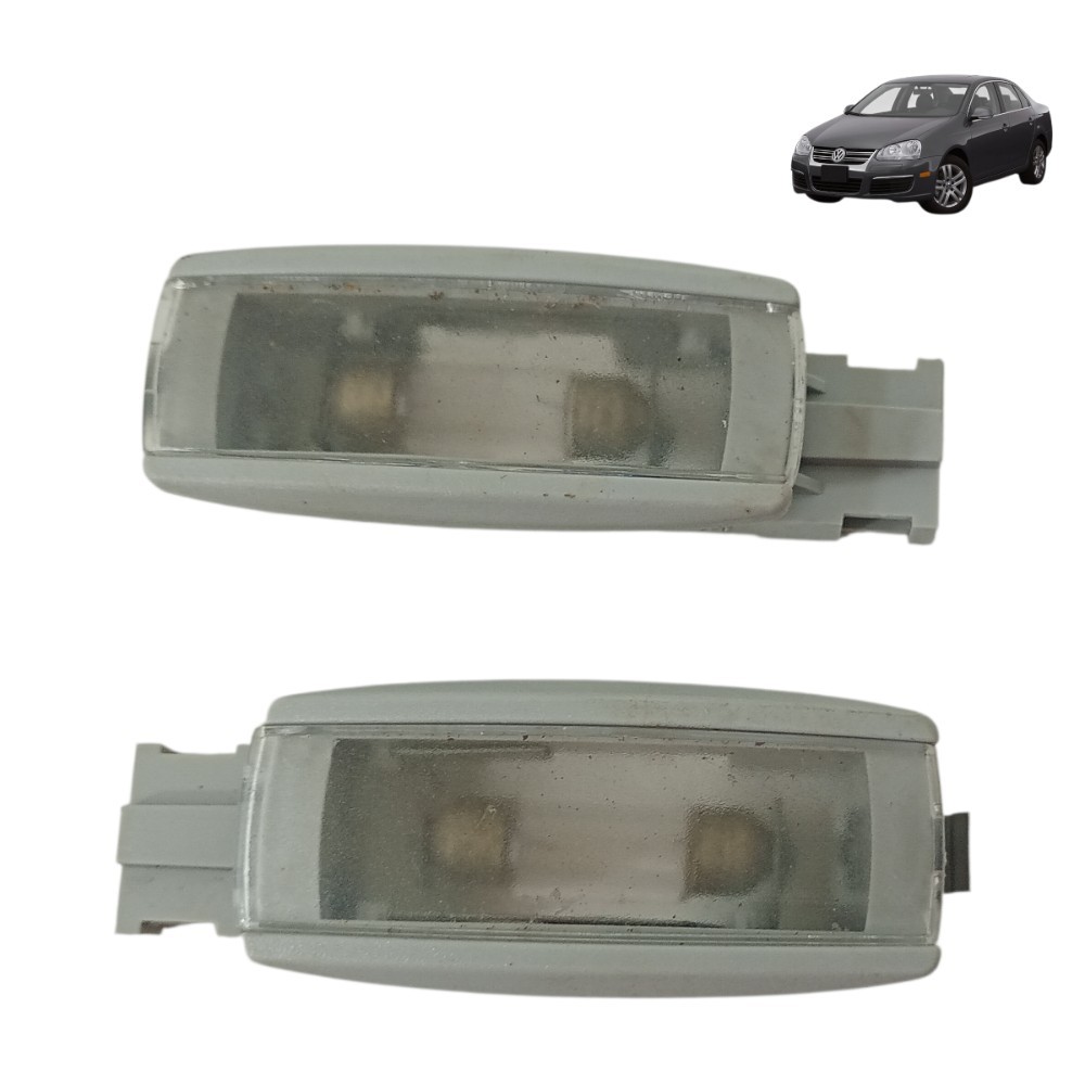 Par luz teto quebra sol Volkswagen Jetta 2007 2008 2009 2010