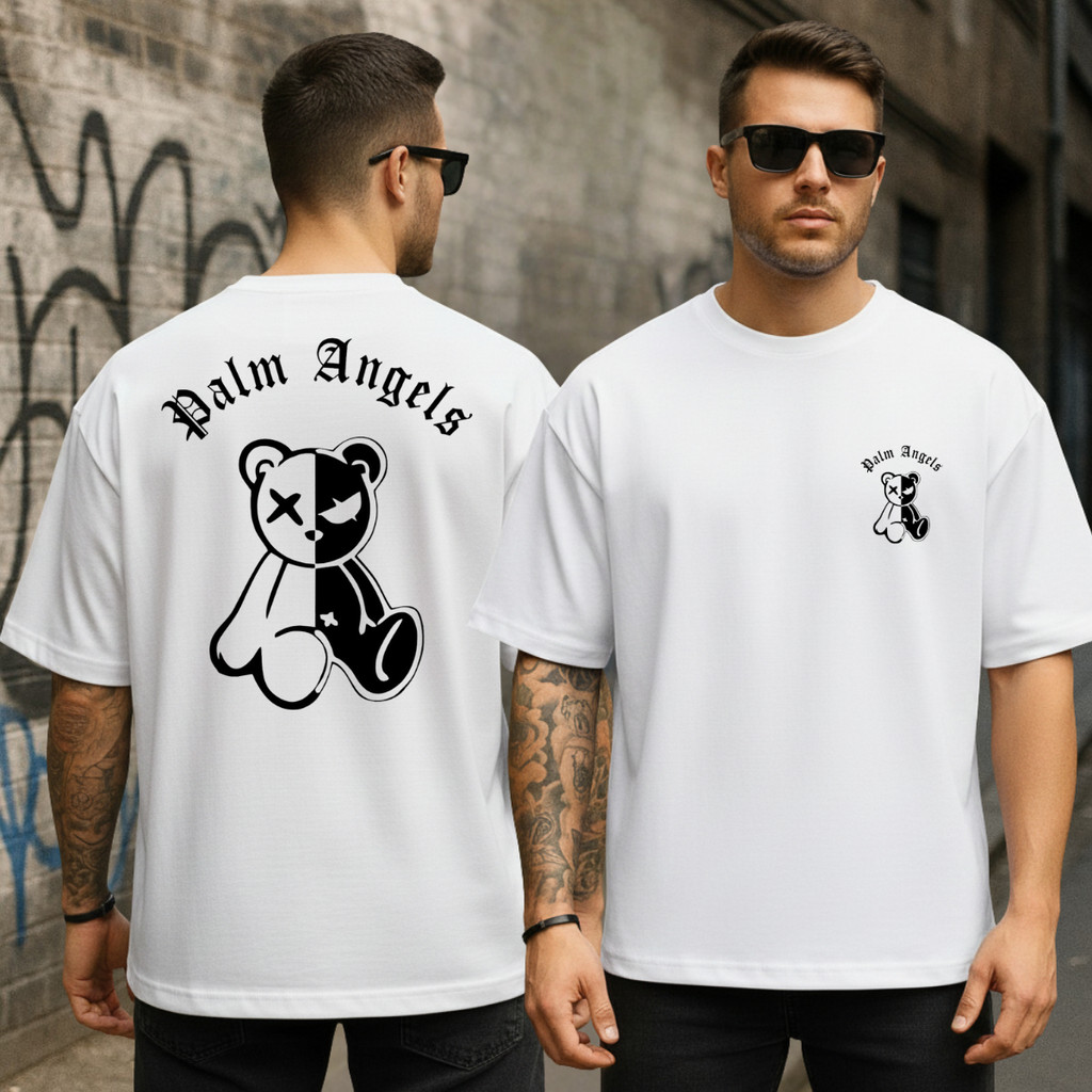Camiseta Masculina Le Vie Estampa Urso Bear Streetwear