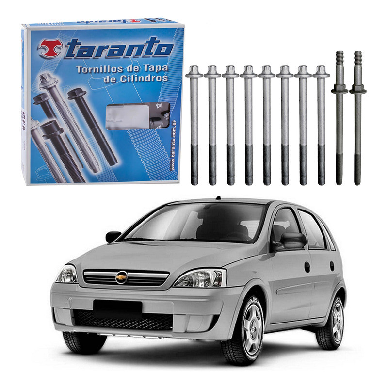 Jogo Parafuso Cabeçote Taranto Corsa 1.4 8v 2007 A 2012