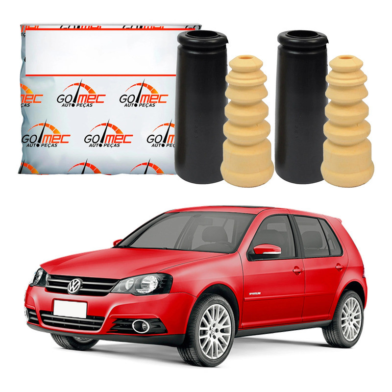 Kit Batente Traseiro Golf 1.6 2.0 2007 A 2014