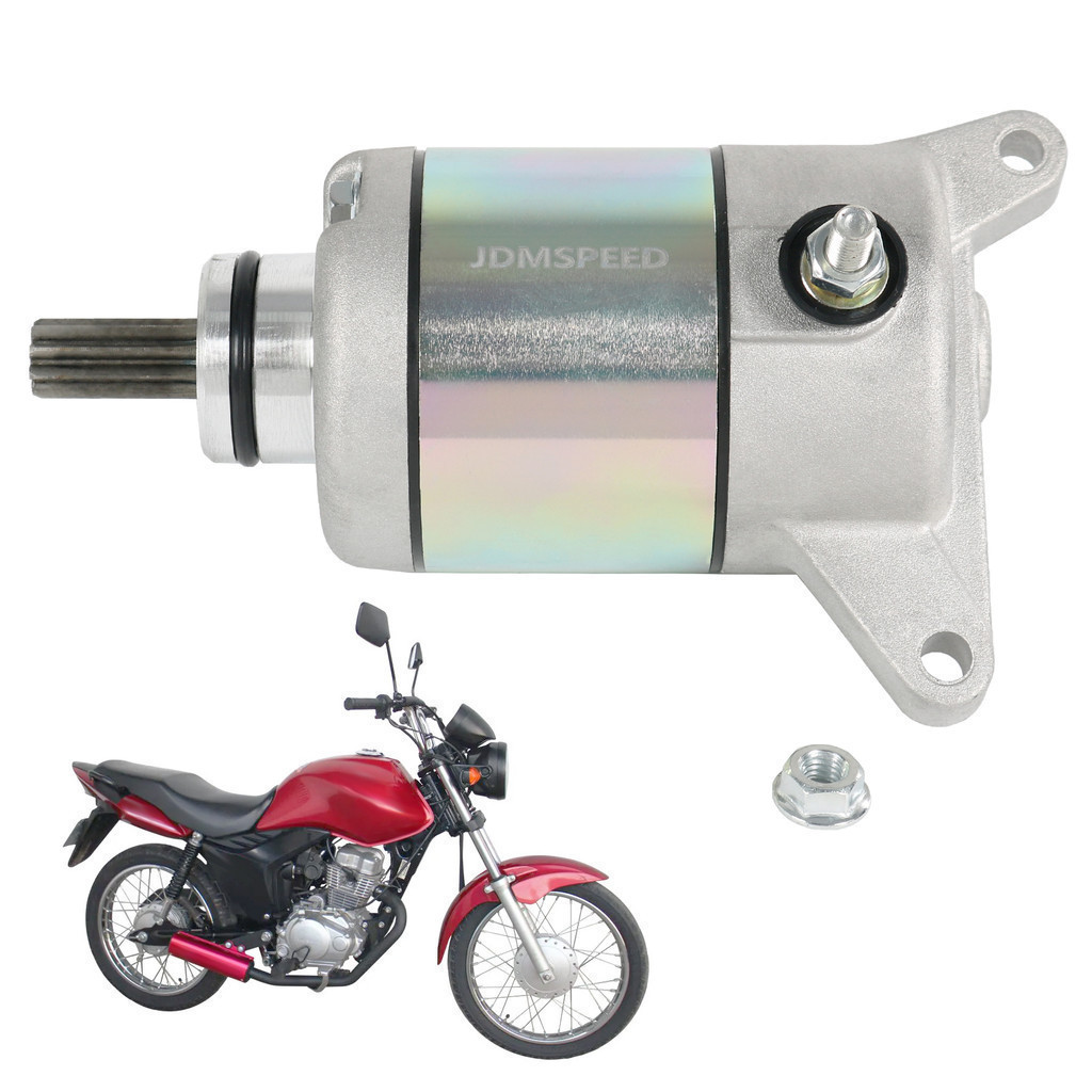 Motor Arranque Partida Titan 150 Mix Fan 150 nxr 150 Bros todas cg NOVO em Oferta na Shopee